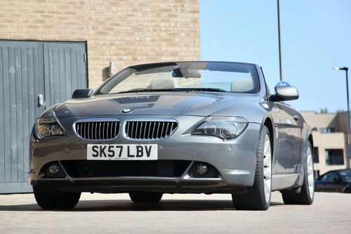 NO RESERVE - 2007 BMW 650i Sport Convertible In vendita (immagine 18 di 152)