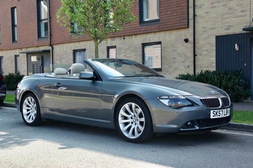 NO RESERVE - 2007 BMW 650i Sport Convertible In vendita (immagine 2 di 152)