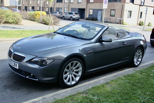 NO RESERVE - 2007 BMW 650i Sport Convertible In vendita (immagine 3 di 152)