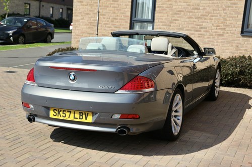 NO RESERVE - 2007 BMW 650i Sport Convertible In vendita (immagine 48 di 152)