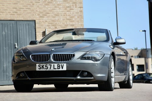 NO RESERVE - 2007 BMW 650i Sport Convertible In vendita (immagine 14 di 152)