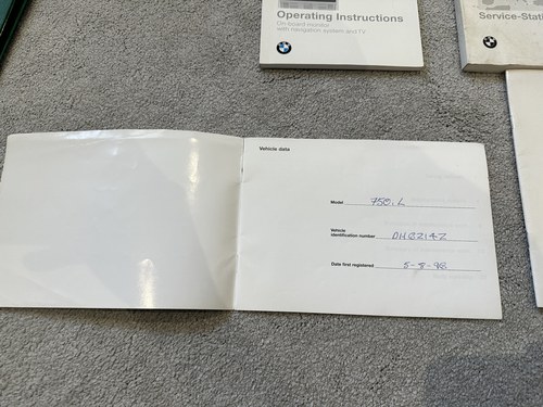 1996 BMW E38 750IL Factory Individual à venda (imagem 93 de 121)