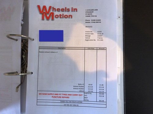2001 E38 BMW 728i Sport ‘Individual’ till salu (bild 160 av 177)