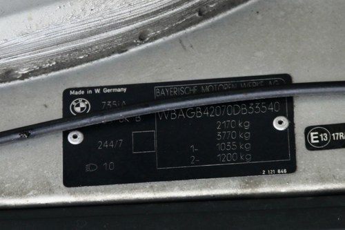 1990 BMW 735i à vendre (picture 94 of 110)