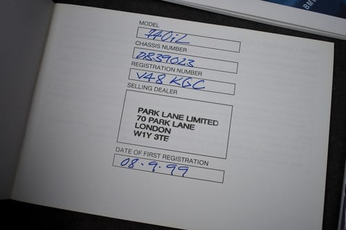 1999 BMW 740iL Te koop (foto 150 van 157)