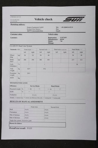 2001 BMW 740i (E38) In vendita (immagine 158 di 198)