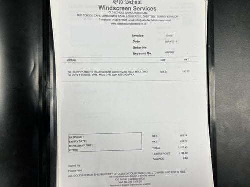 NO RESERVE - 1994 BMW 840CI (E31) In vendita (immagine 168 di 185)