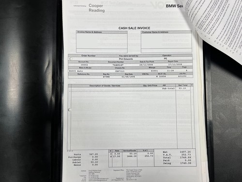 NO RESERVE - 1994 BMW 840CI (E31) In vendita (immagine 162 di 185)