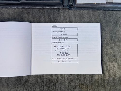 1994 BMW E31 840Ci In vendita (immagine 110 di 123)