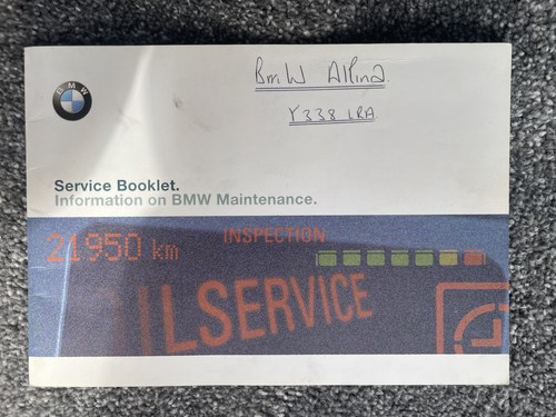 2001 BMW Alpina B3 3.3 Convertible à vendre (picture 225 of 226)