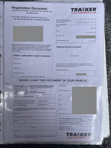 2001 BMW Alpina B3 3.3 Convertible à vendre (picture 205 of 226)