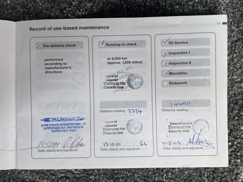 2001 BMW Alpina B3 3.3 Convertible à vendre (picture 222 of 226)