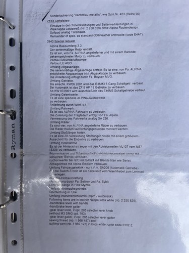 2001 BMW Alpina B3 3.3 Convertible à vendre (picture 181 of 226)