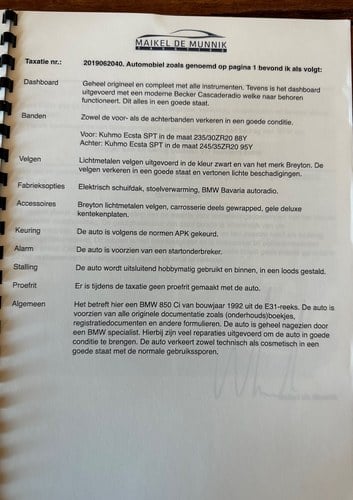 1992 BMW 850Ci (E31) zum Verkauf (Bild 82 von 85)