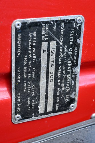 1960 BMW Isetta 300 Moto Coupe Deluxe For Sale (picture 55 of 159)