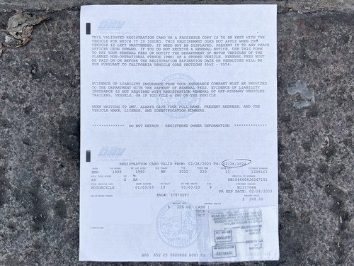 1988 BMW R100RS In vendita (immagine 99 di 100)