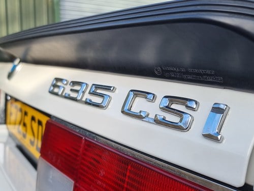 1989 BMW E24 635CSI Highline Auto zum Verkauf (Bild 56 von 98)