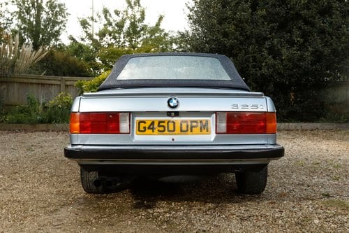 1990 BMW 325i (E30) Convertible In vendita (immagine 27 di 170)