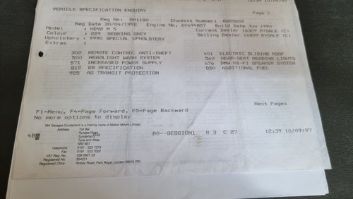 1992 BMW E34 M5 En venta (imagen 195 de 201)