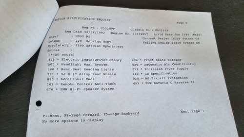 1992 BMW E34 M5 En venta (imagen 197 de 201)