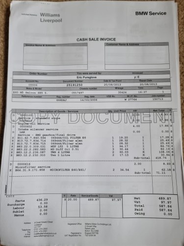 2006 BMW M5 Saloon (E60) zum Verkauf (Bild 74 von 94)