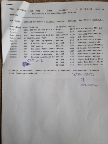 2006 BMW M5 Saloon (E60) zum Verkauf (Bild 89 von 94)