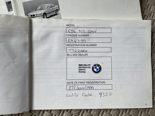 1999 BMW M3 Evolution (E36) In vendita (immagine 61 di 78)
