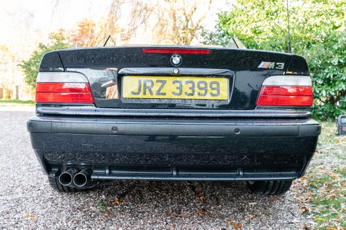1999 BMW M3 Evolution E36 Convertible Carbon Black Te koop (foto 119 van 188)
