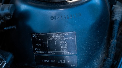 2003 BMW M3 Cabriolet zum Verkauf (Bild 164 von 203)