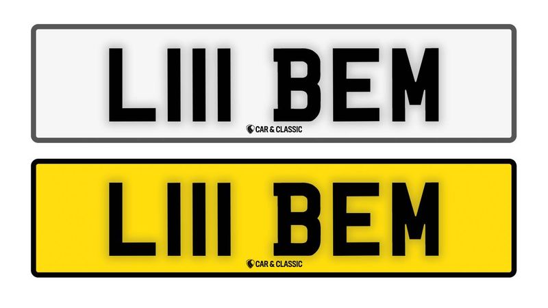Private Reg Plate - L111 BEM For Sale (picture 1 of 3)