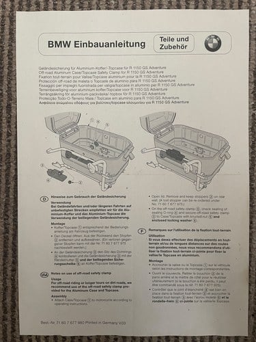 2003 BMW R 1150 GS Adventure En venta (imagen 101 de 134)