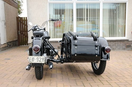 1953 BMW R68 with Royal Seitenwagen Sidecar En venta (imagen 3 de 98)