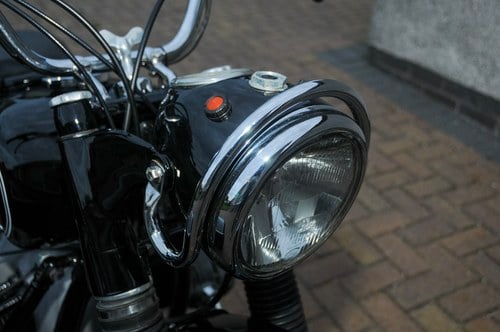 1953 BMW R68 with Royal Seitenwagen Sidecar En venta (imagen 19 de 98)