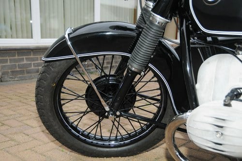 1953 BMW R68 with Royal Seitenwagen Sidecar En venta (imagen 16 de 98)