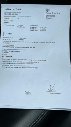 NO RESERVE - 1999 BMW Z3 2.8 à venda (imagem 96 de 96)