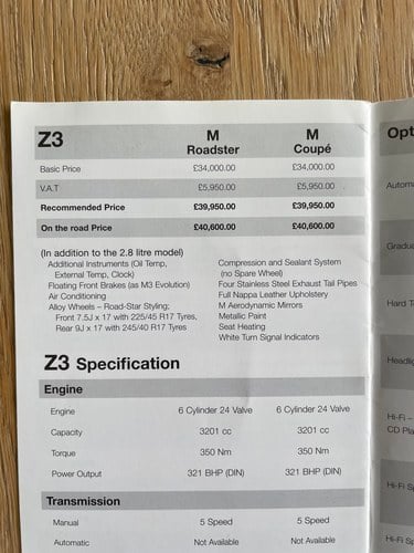 1999 BMW Z3M Roadster à vendre (picture 213 of 216)