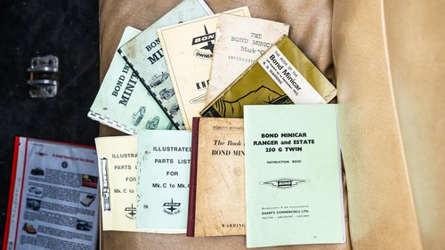 1955 Bond Minicar Mark C For Sale (picture 96 of 108)