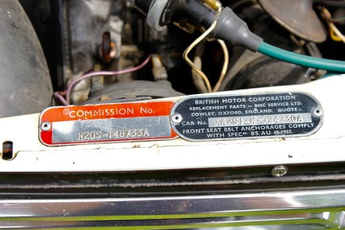 1972 Mini 1000 Automatic In vendita (immagine 43 di 68)