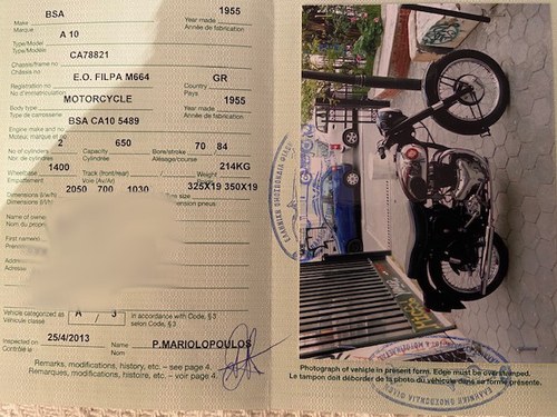 1955 BSA A10 Golden Flash à vendre (picture 14 of 16)