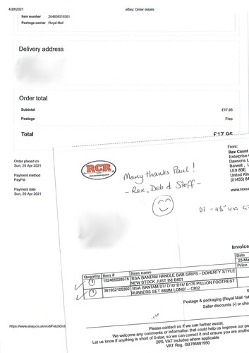 1968 BSA Bantam D14/4 For Sale (picture 166 of 172)