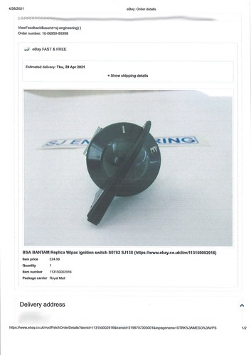 1968 BSA Bantam D14/4 For Sale (picture 157 of 172)