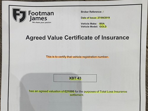 1959 BSA DBD 34 Gold Star (Clubmans Trim) In vendita (immagine 77 di 88)