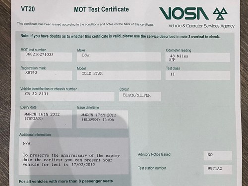1959 BSA DBD 34 Gold Star (Clubmans Trim) In vendita (immagine 76 di 88)
