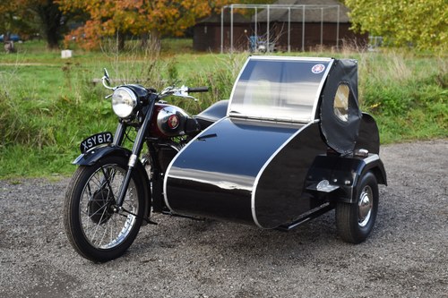 1954 BSA M20 600 CX Combination à vendre (picture 7 of 94)