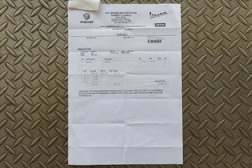 1954 BSA M20 600 CX Combination à vendre (picture 92 of 94)