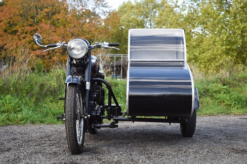 1954 BSA M20 600 CX Combination à vendre (picture 6 of 94)