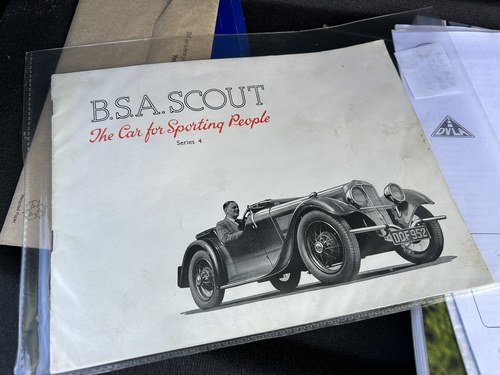 1935 BSA Scout Roadster Te koop (foto 197 van 203)