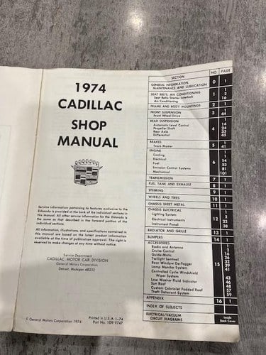 1974 Cadillac Coupe de Ville In vendita (immagine 25 di 26)