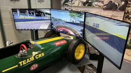 1960s Formula 1 Racing  Car Simulator