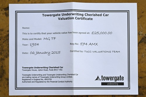 1954 MG TF Midget à vendre (picture 246 of 258)